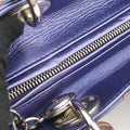Lady Dior Purple×Orange×Brown Lambskin 15-BO-1111レディディオール パープル×オレンジ×ブラウン ラムスキン 15-BO-1111