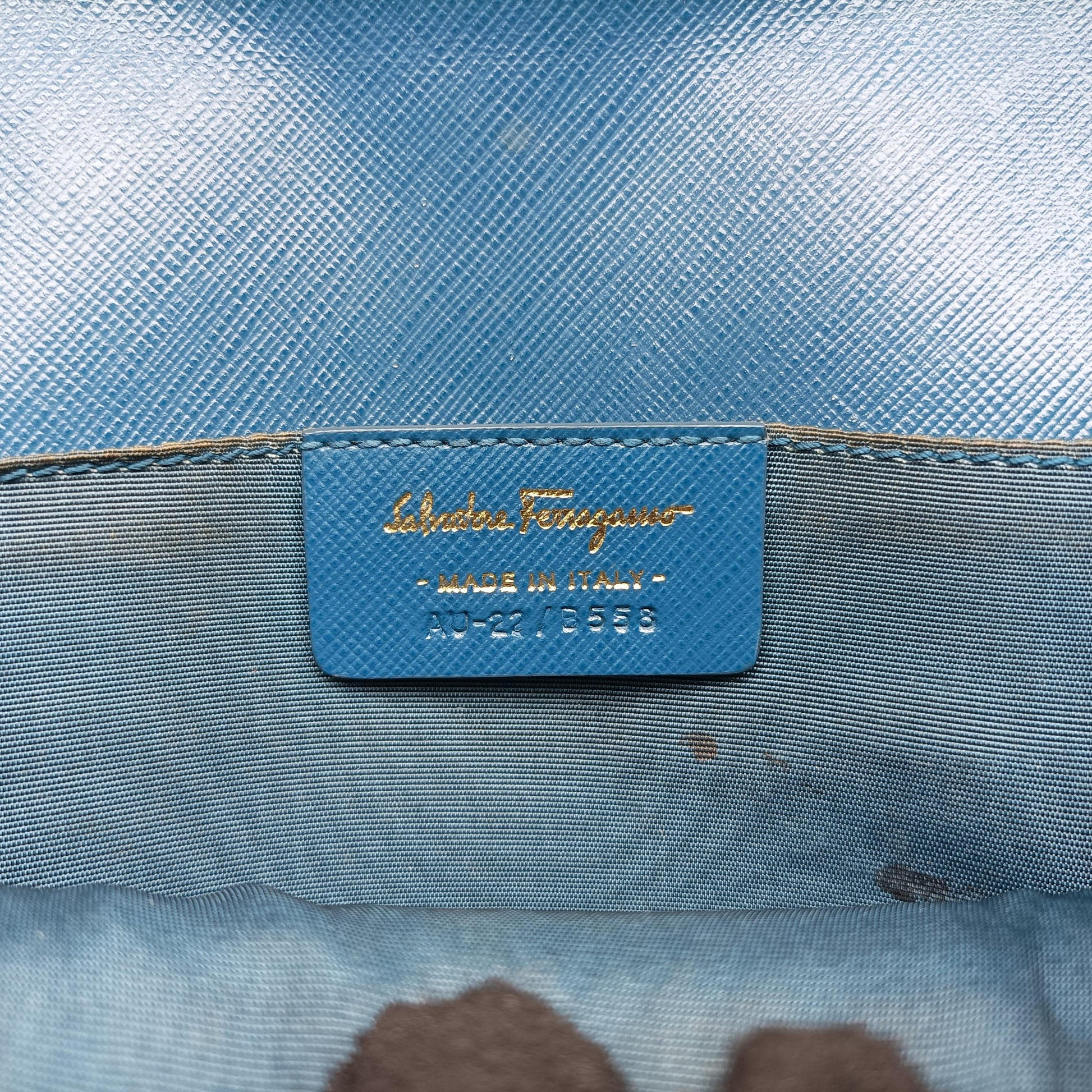 Ginny Vara Blue Leather AU-22/B558ジニー ヴァラ ブルー レザー AU-22/B558
