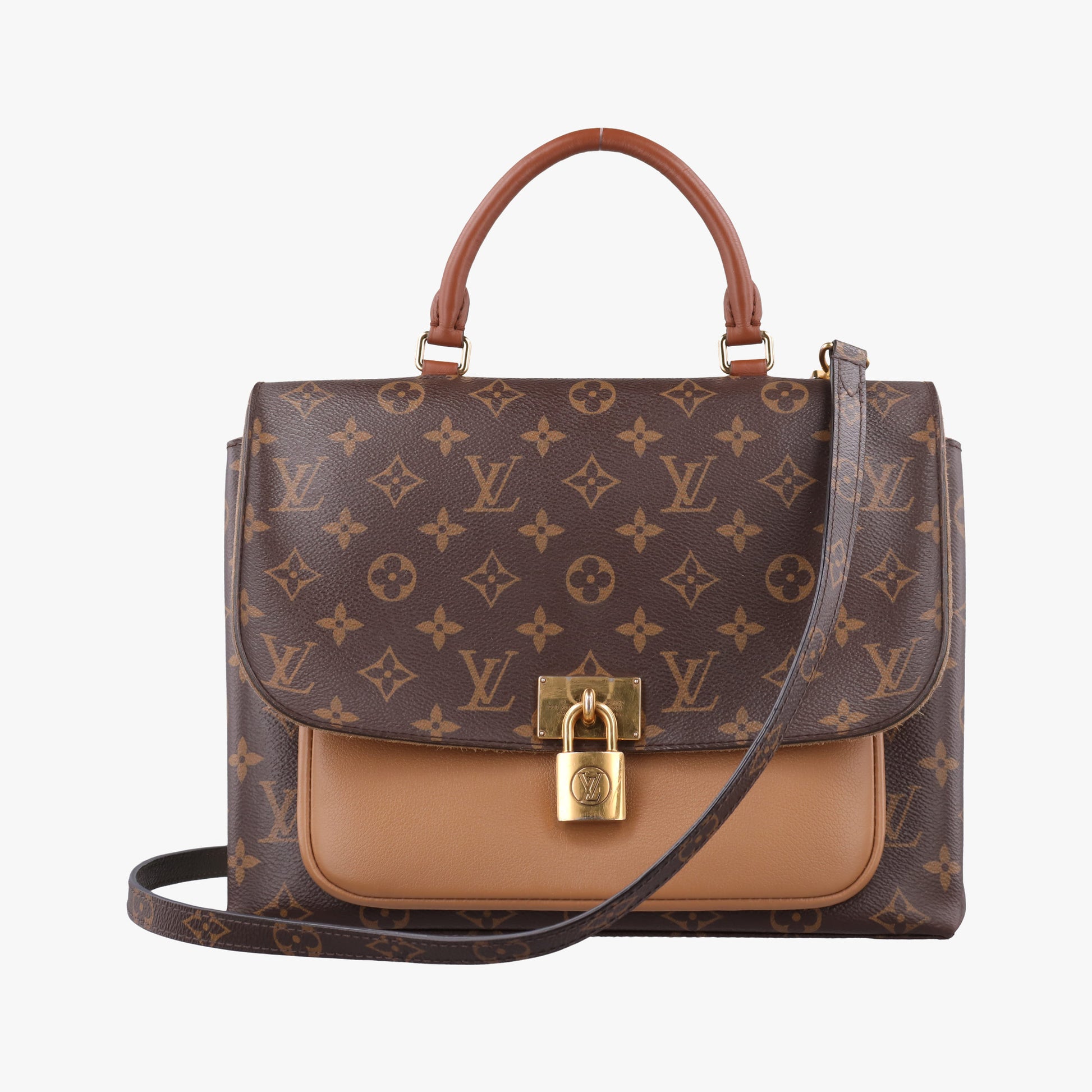 MARIGNAN brown×SESAME Monogram Canvas×calf leather M44259 FL3188マリニャン モノグラム/ブラウン×セサミ モノグラムキャンバス×カーフレザー M44259 FL3188