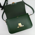 Triomphe Green Leather F-PB-2199トリオンフ ミディアム グリーン レザー F-PB-2199