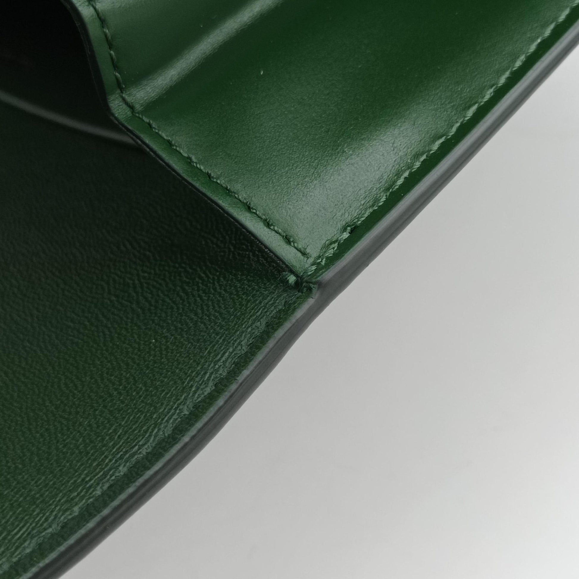 Triomphe Green Leather F-PB-2199トリオンフ ミディアム グリーン レザー F-PB-2199