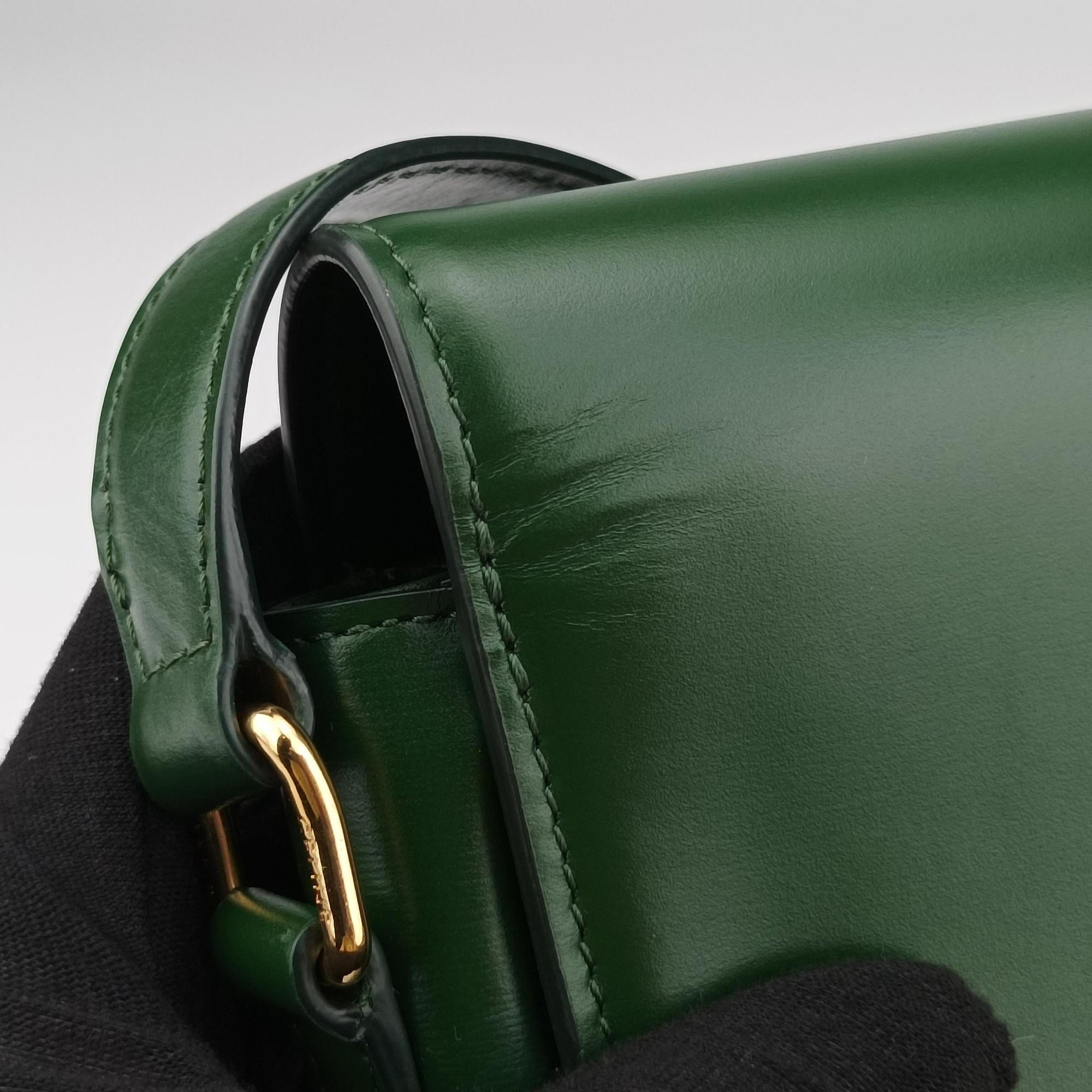 Triomphe Green Leather F-PB-2199トリオンフ ミディアム グリーン レザー F-PB-2199