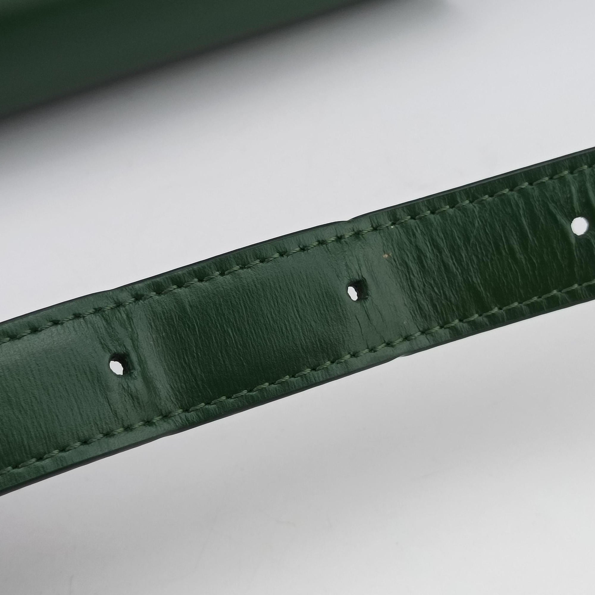 Triomphe Green Leather F-PB-2199トリオンフ ミディアム グリーン レザー F-PB-2199