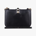 Rockstud Glam Lock Black Leather BL-J312VIT2ロックスタッズグラムロックスモール ブラック レザー BL-J312VIT2