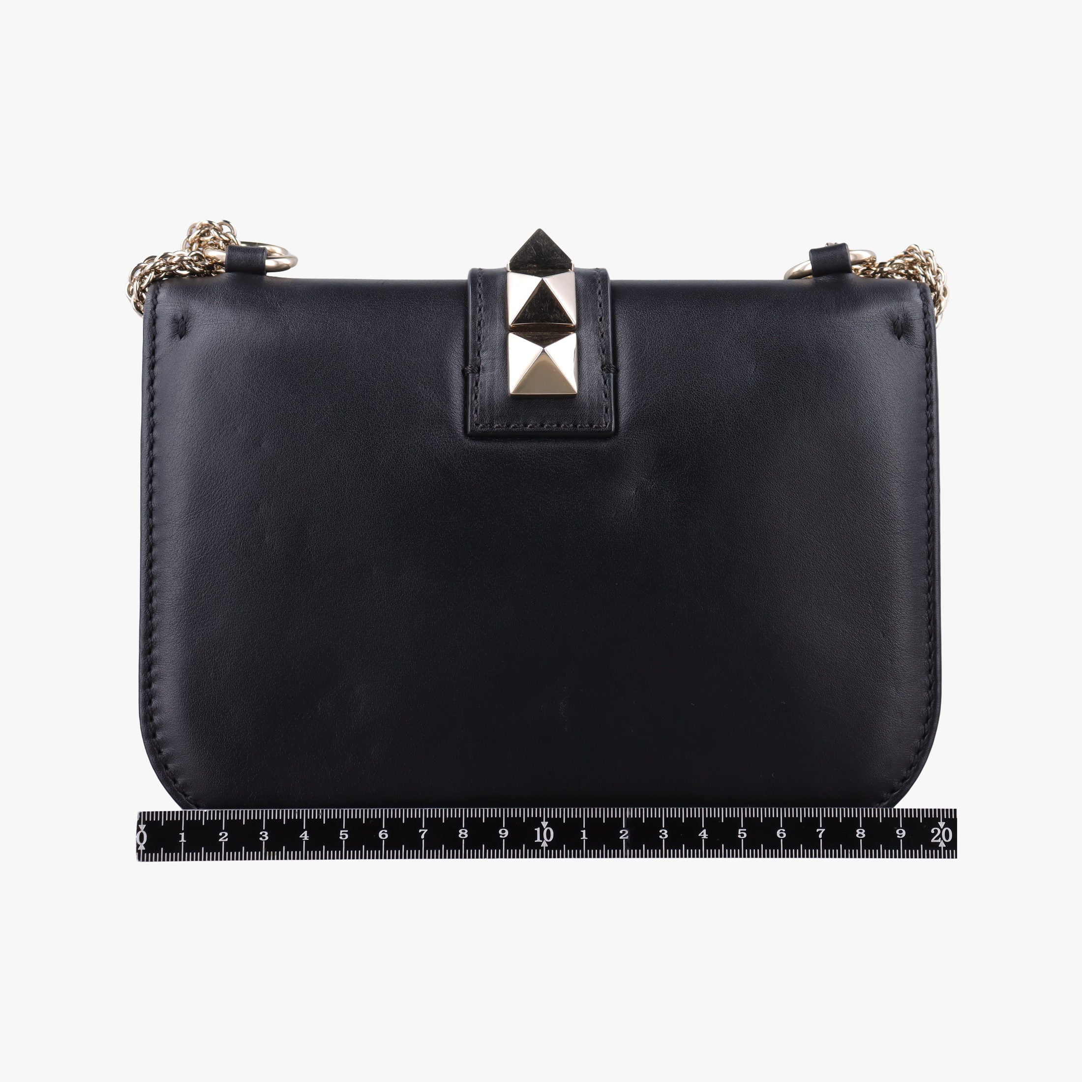 Rockstud Glam Lock Black Leather BL-J312VIT2ロックスタッズグラムロックスモール ブラック レザー BL-J312VIT2