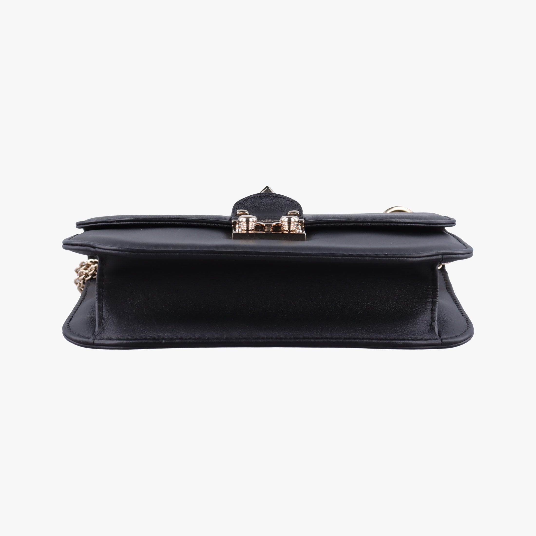 Rockstud Glam Lock Black Leather BL-J312VIT2ロックスタッズグラムロックスモール ブラック レザー BL-J312VIT2