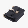 Rockstud Glam Lock Black Leather BL-J312VIT2ロックスタッズグラムロックスモール ブラック レザー BL-J312VIT2