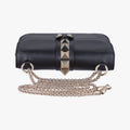 Rockstud Glam Lock Black Leather BL-J312VIT2ロックスタッズグラムロックスモール ブラック レザー BL-J312VIT2