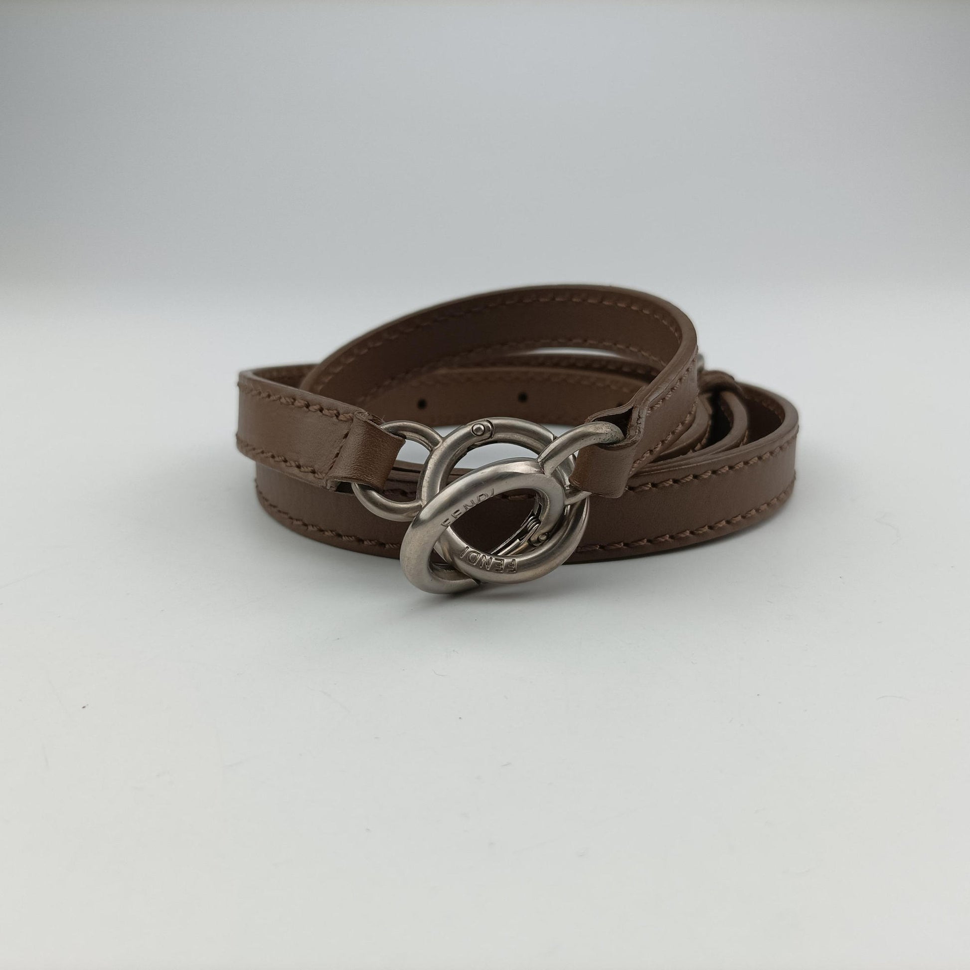 SILVANA Brown × Beige Leather 8BN234 8BN234-FKD 119-2546シルヴァーナ ブラウン × ベージュ レザー 8BN234 8BN234-FKD 119-2546