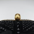 Studded Britannia Skull Box Black suede 208024 000926スタッズ ブリタニア スカル ボックス ブラック スエード 208024 000926