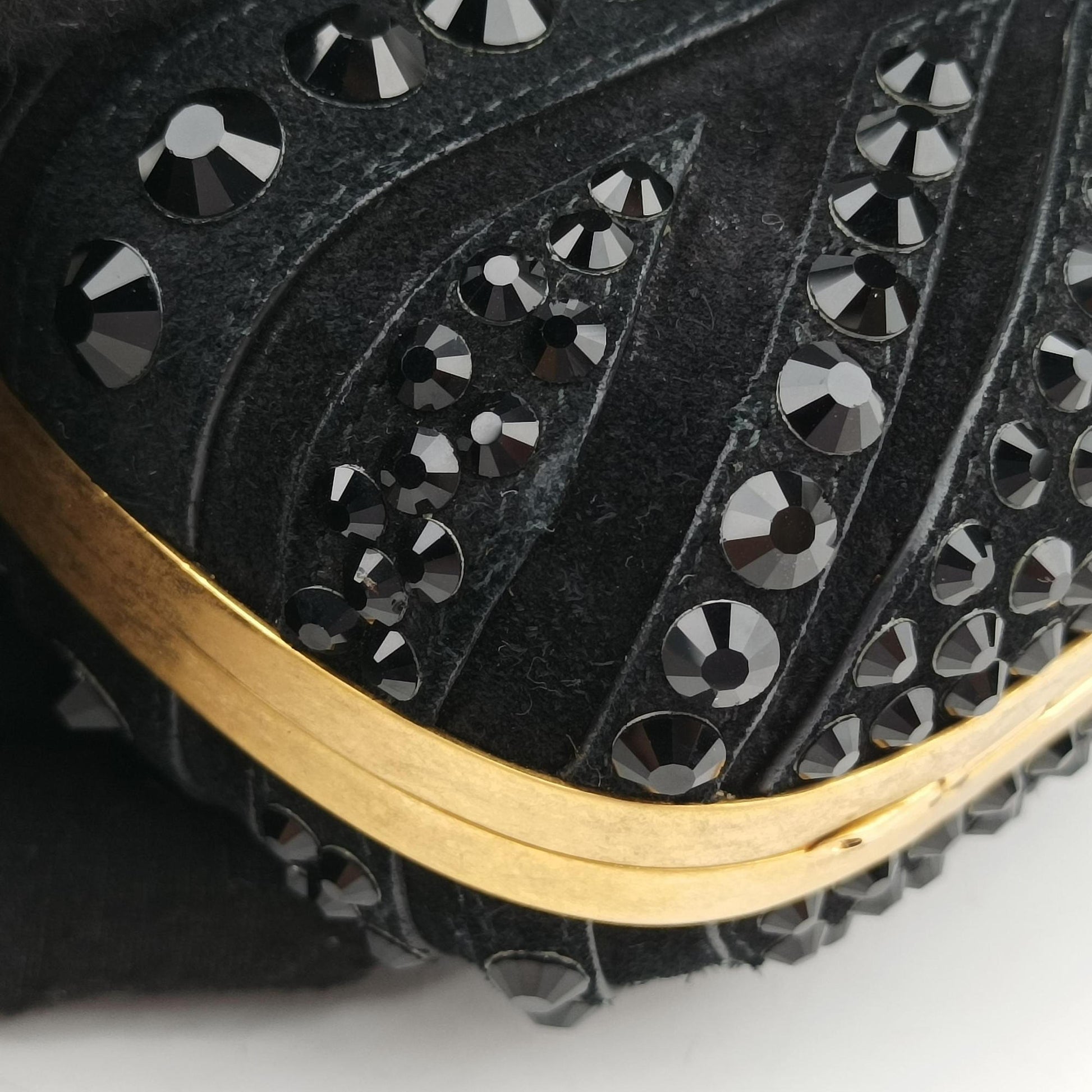 Studded Britannia Skull Box Black suede 208024 000926スタッズ ブリタニア スカル ボックス ブラック スエード 208024 000926
