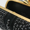 Studded Britannia Skull Box Black suede 208024 000926スタッズ ブリタニア スカル ボックス ブラック スエード 208024 000926