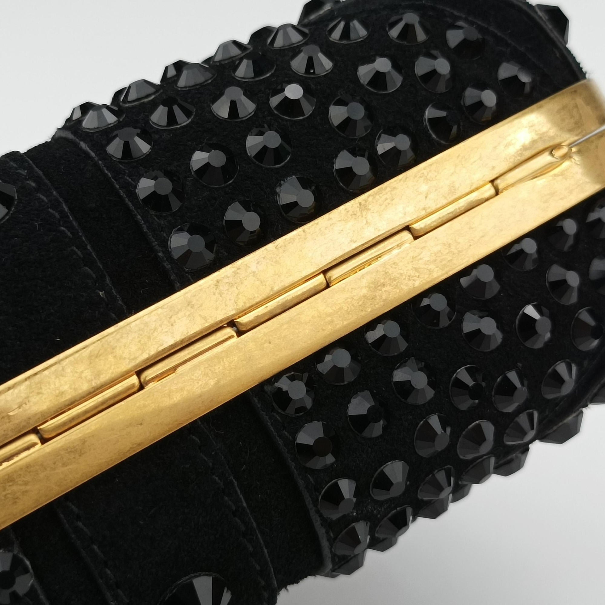 Studded Britannia Skull Box Black suede 208024 000926スタッズ ブリタニア スカル ボックス ブラック スエード 208024 000926