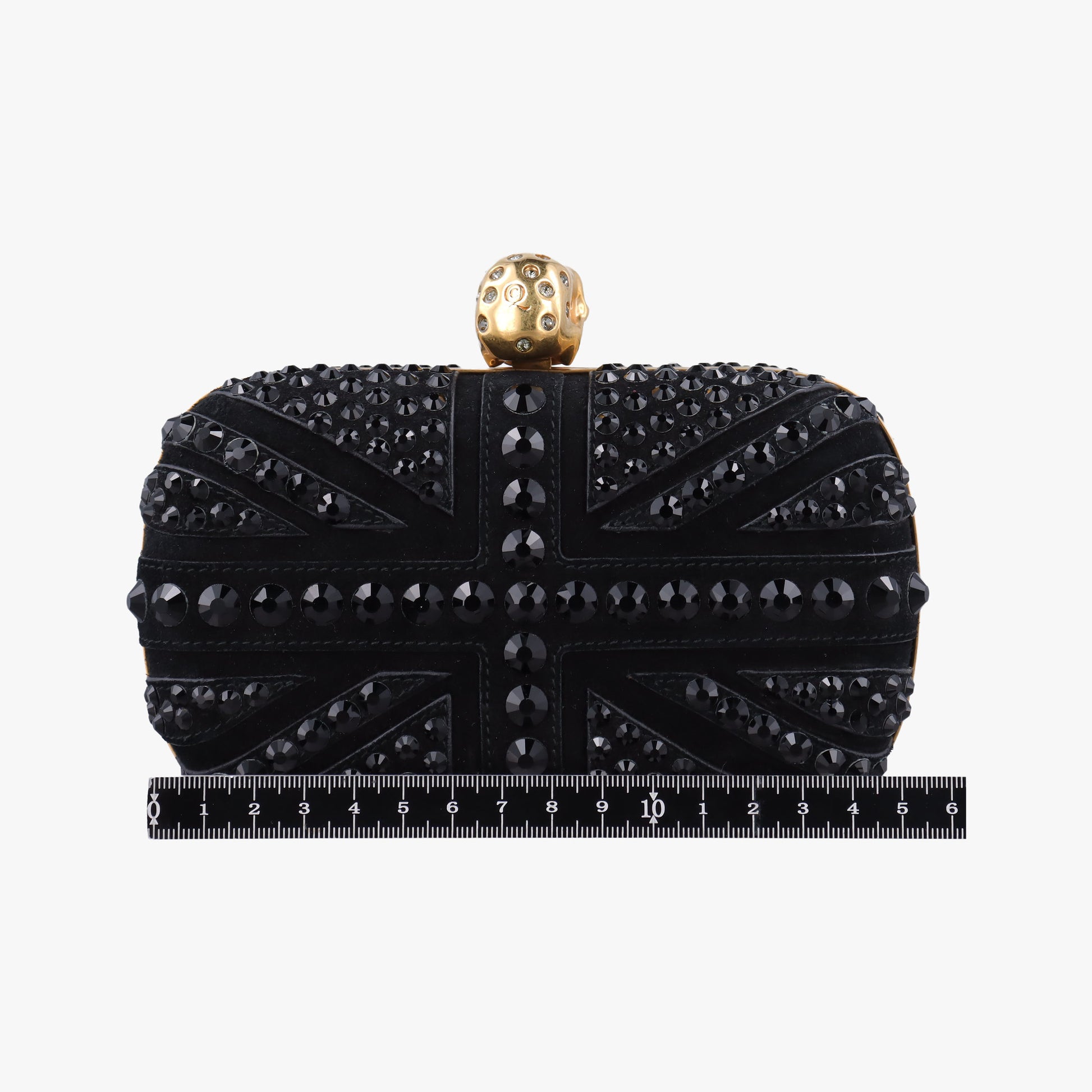Studded Britannia Skull Box Black suede 208024 000926スタッズ ブリタニア スカル ボックス ブラック スエード 208024 000926