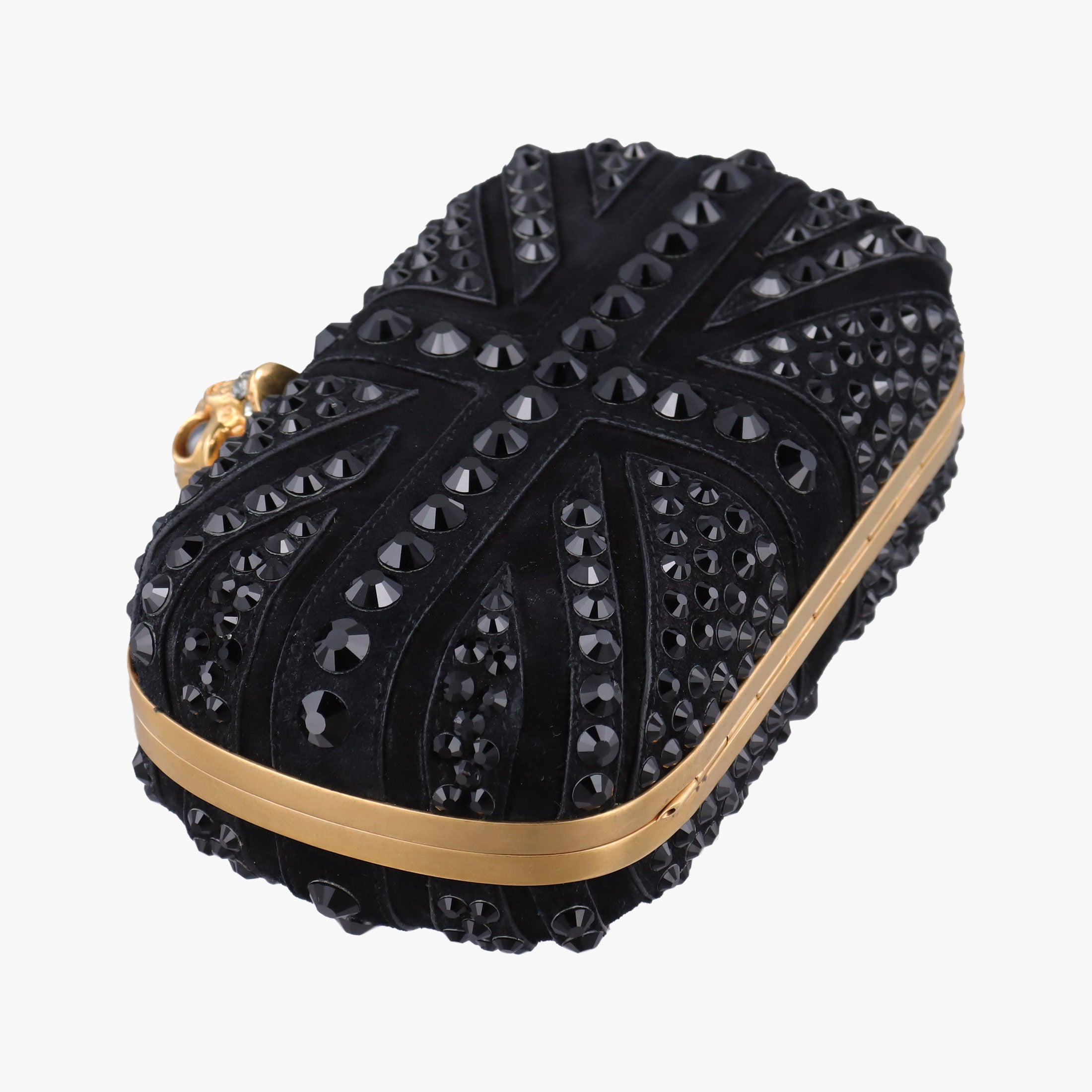 Studded Britannia Skull Box Black suede 208024 000926スタッズ ブリタニア スカル ボックス ブラック スエード 208024 000926