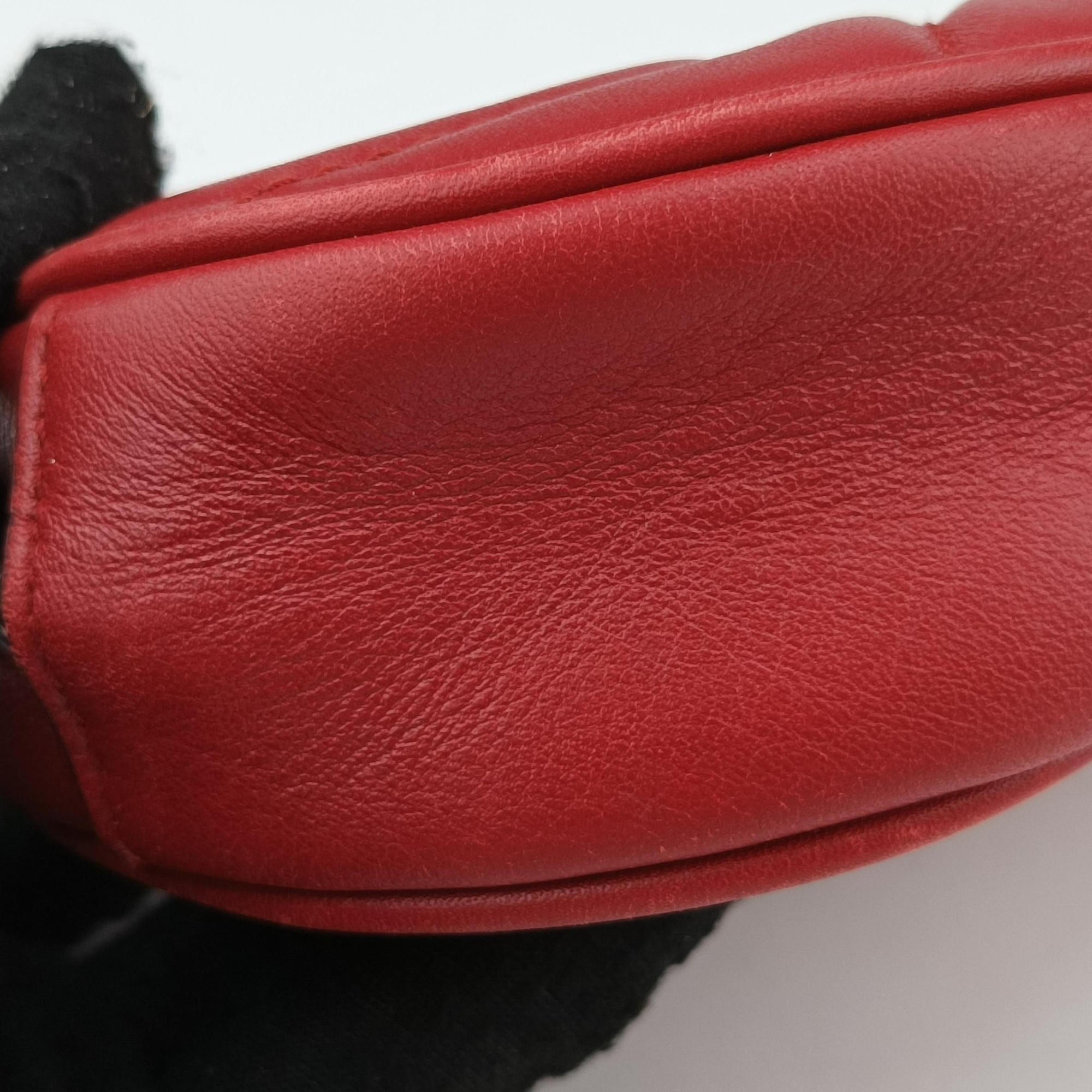 GG Marmont Red Leather 476434 I024047284GGマーモント レッド レザー 476434 I024047284