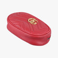 GG Marmont Red Leather 476434 I024047284GGマーモント レッド レザー 476434 I024047284