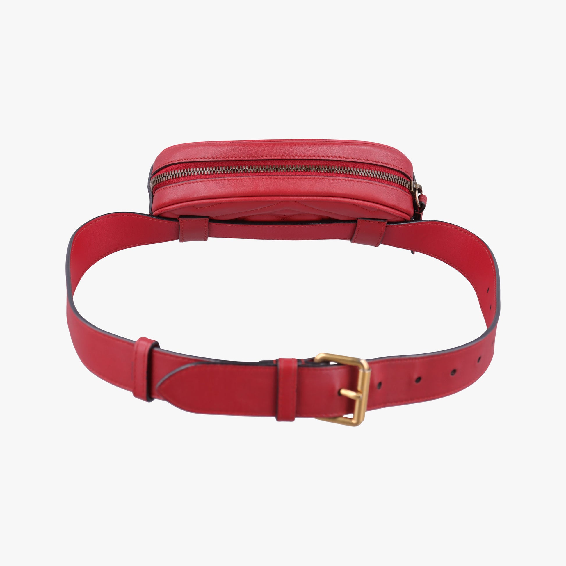 GG Marmont Red Leather 476434 I024047284GGマーモント レッド レザー 476434 I024047284