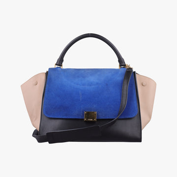 Trapeze Blue ×beige ×Black Suede × leather S-GM-1121トラペーズ ブルー×ベージュ×ブラック スエード×レザー S-GM-1121
