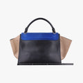 Trapeze Blue ×beige ×Black Suede × leather S-GM-1121トラペーズ ブルー×ベージュ×ブラック スエード×レザー S-GM-1121