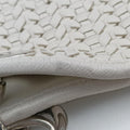 Soft Lady Dior Canage INTRECCIATO Tote White lambskin 96-MA-0098ソフト レディディオール カナージュ イントレチャート トート ホワイト ラムスキン 96-MA-0098