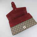 Dionysus BEIGE×RED×Multicolour PVC coated canvas × suede 400249 H020381681ディオニュソス ベージュ×レッド×マルチカラー PVCコーティングキャンバス × スエード 400249 H020381681