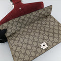 Dionysus BEIGE×RED×Multicolour PVC coated canvas × suede 400249 H020381681ディオニュソス ベージュ×レッド×マルチカラー PVCコーティングキャンバス × スエード 400249 H020381681