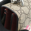 Dionysus BEIGE×RED×Multicolour PVC coated canvas × suede 400249 H020381681ディオニュソス ベージュ×レッド×マルチカラー PVCコーティングキャンバス × スエード 400249 H020381681