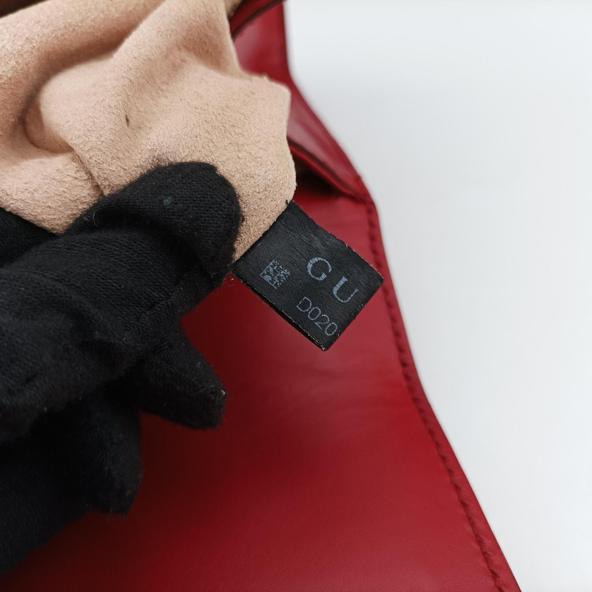 Padlock Red Leather 409487 Lot number unknownパドロック レッド レザー 409487 製番不明