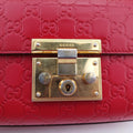 Padlock Red Leather 409487 Lot number unknownパドロック レッド レザー 409487 製番不明