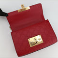 Padlock Red Leather 409487 Lot number unknownパドロック レッド レザー 409487 製番不明