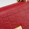 Padlock Red Leather 409487 Lot number unknownパドロック レッド レザー 409487 製番不明