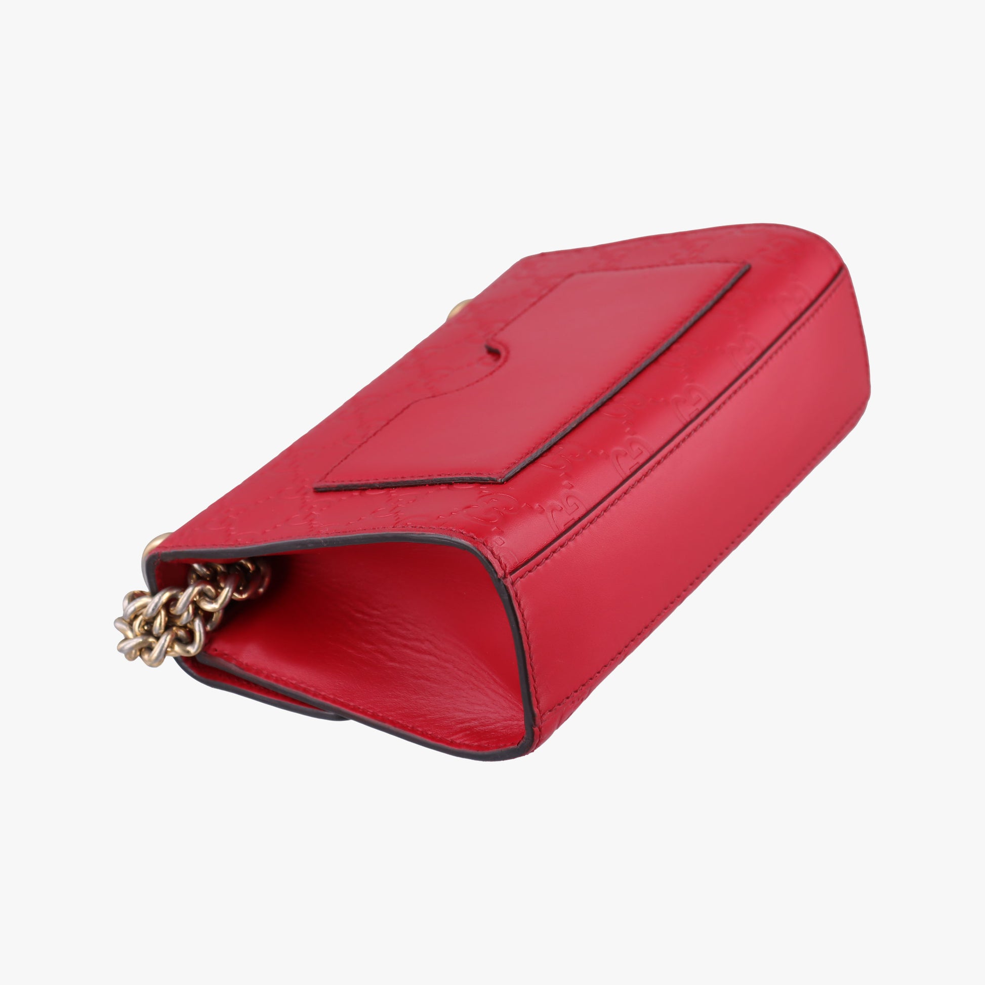 Padlock Red Leather 409487 Lot number unknownパドロック レッド レザー 409487 製番不明