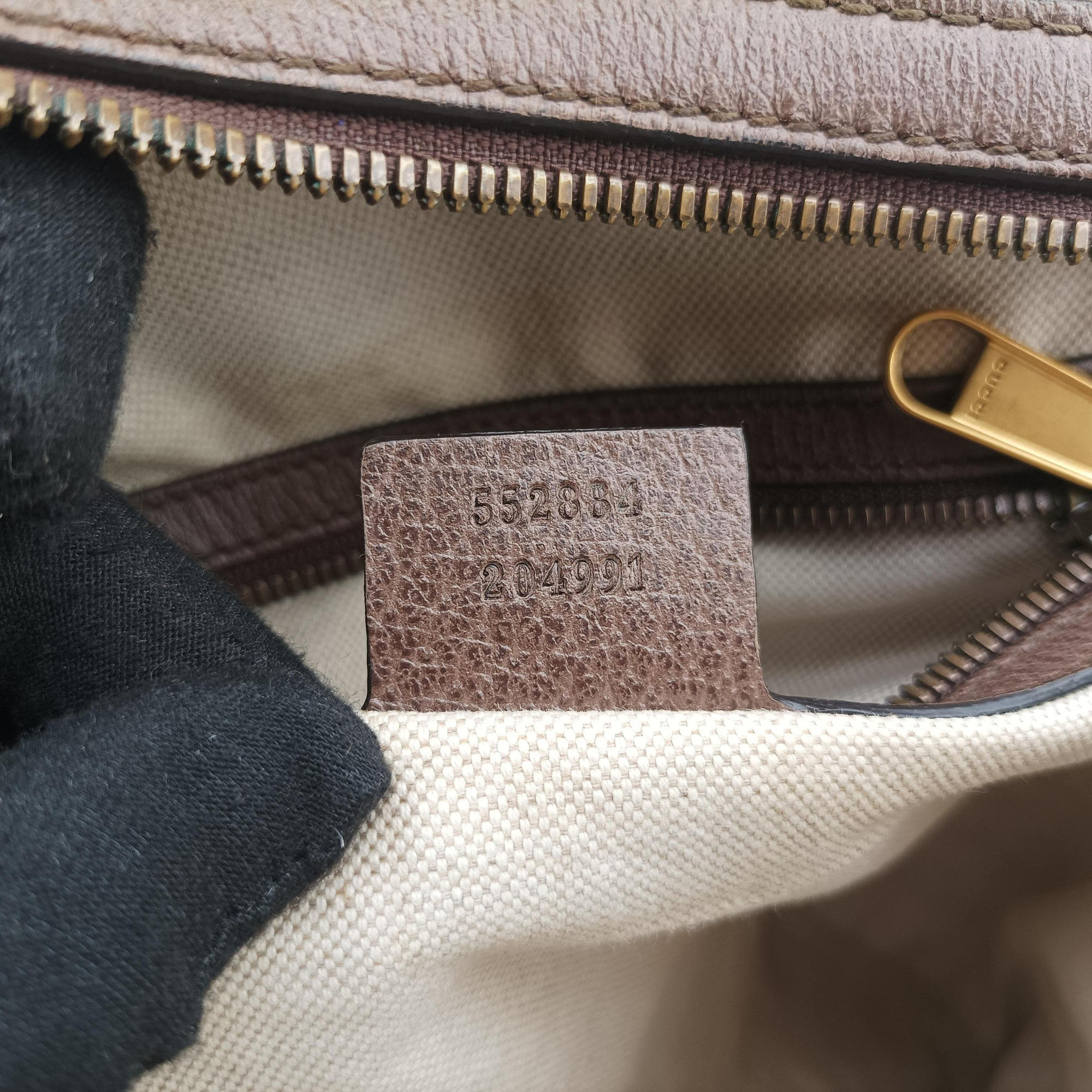 The Three Little Pigs Brown PVC coated canvas×leather 552884 D027876059三匹のこぶた ブラウン PVCコーティングキャンバス×レザー 552884 D027876059