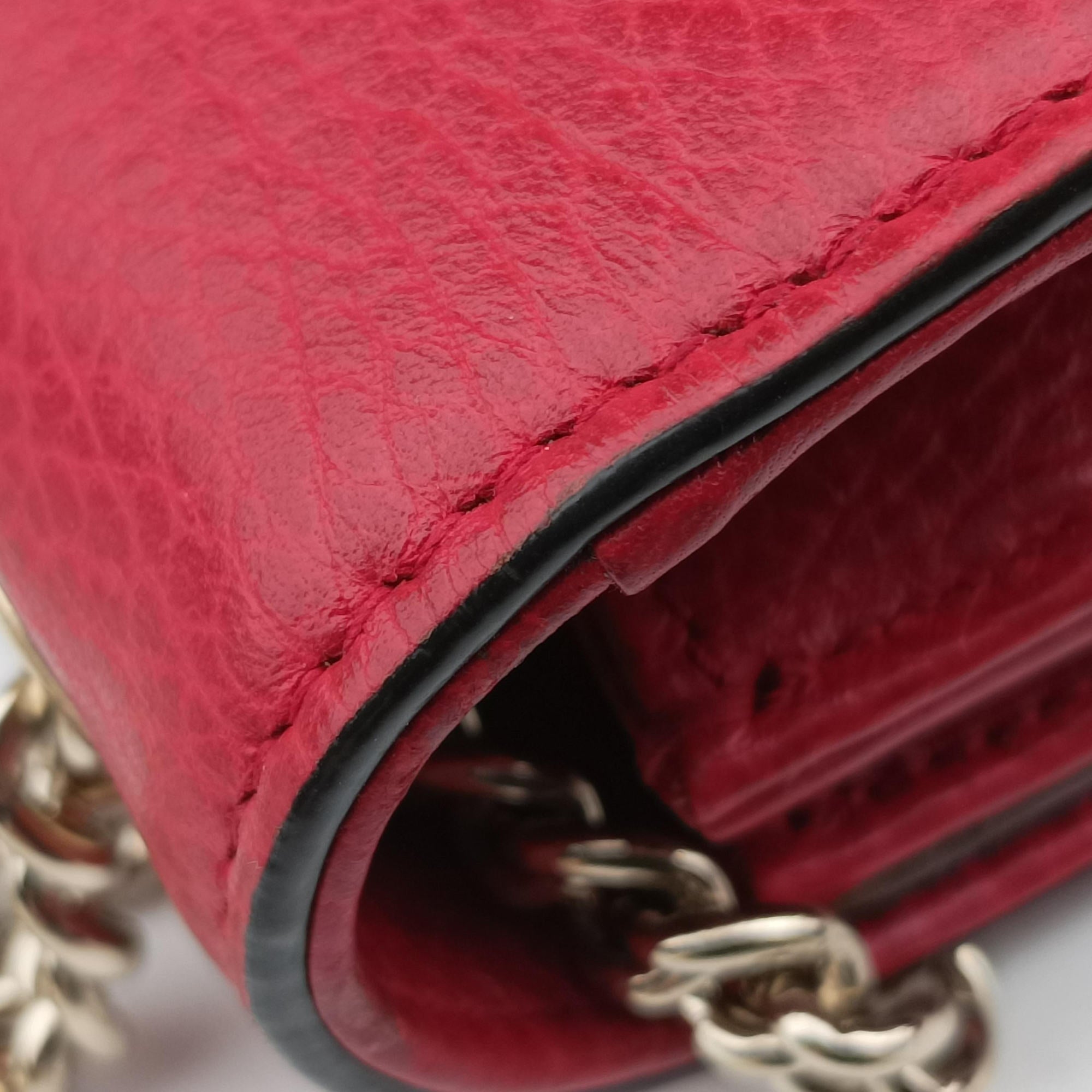 Interlocking G Red Leather 510304 E030237728インターロッキングG レッド レザー 510304 E030237728