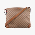 GG Canvas Brown canvas×leather 308930 B013530034GGキャンバス ブラウン キャンバス×レザー 308930 B013530034