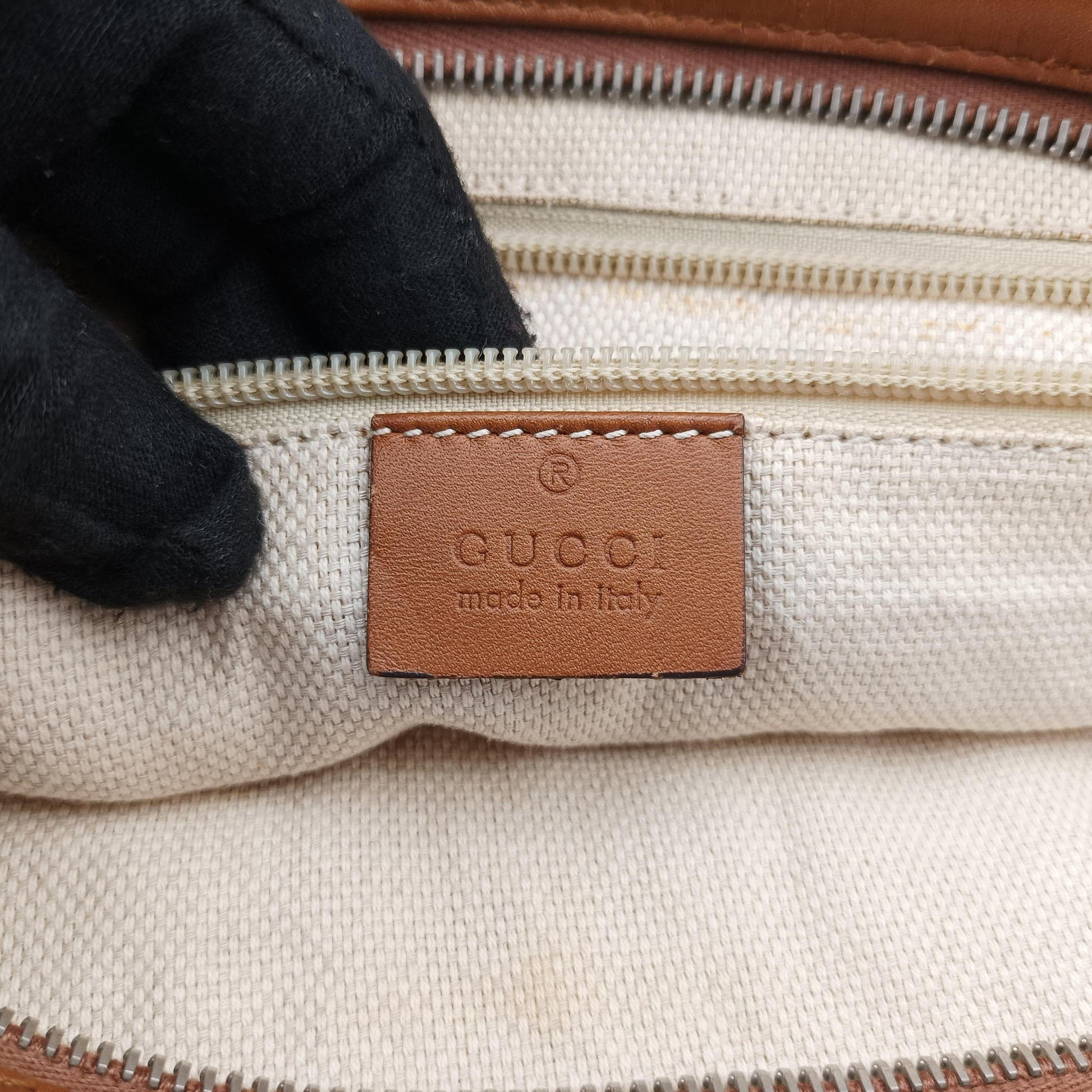 GG Canvas Brown canvas×leather 308930 B013530034GGキャンバス ブラウン キャンバス×レザー 308930 B013530034