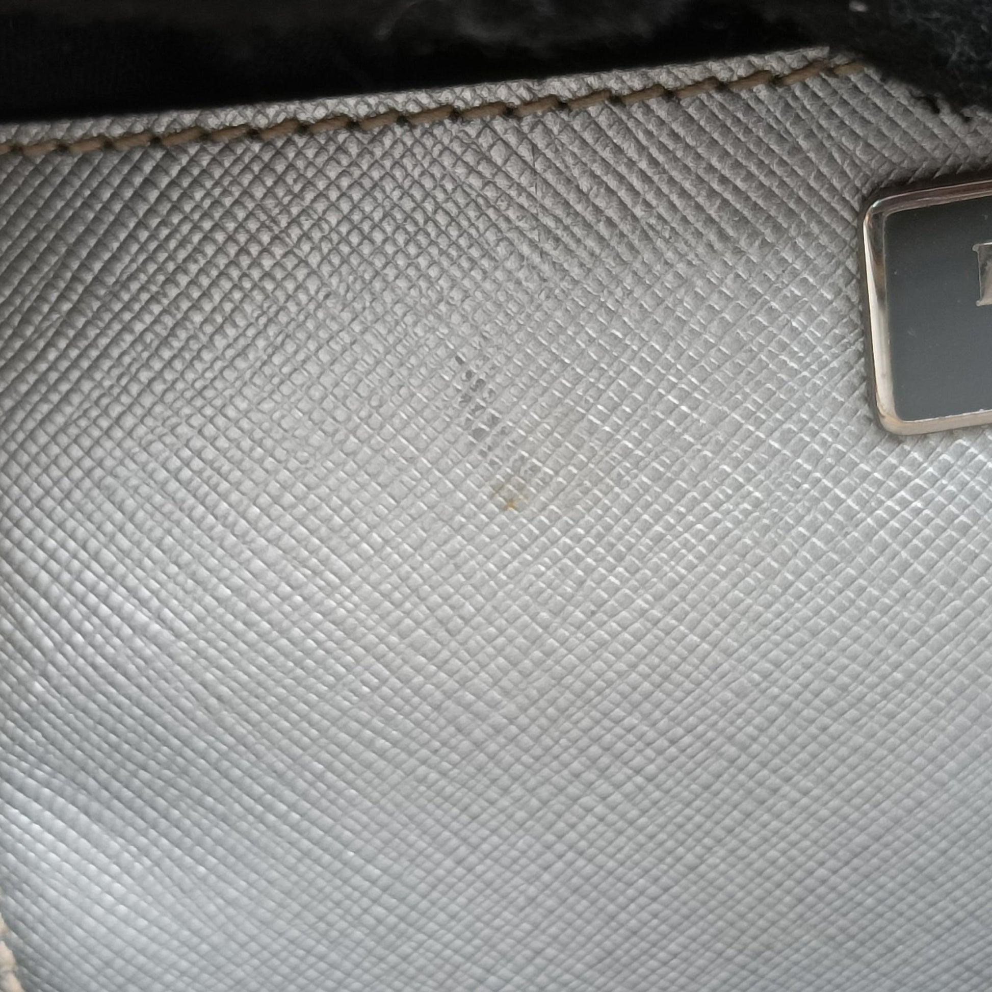 Galleria Silver SAFFIANO Leather BN1874 7 Sガレリア シルバー サフィアーノレザー BN1874 7 S