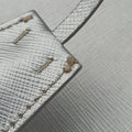 Galleria Silver SAFFIANO Leather BN1874 7 Sガレリア シルバー サフィアーノレザー BN1874 7 S