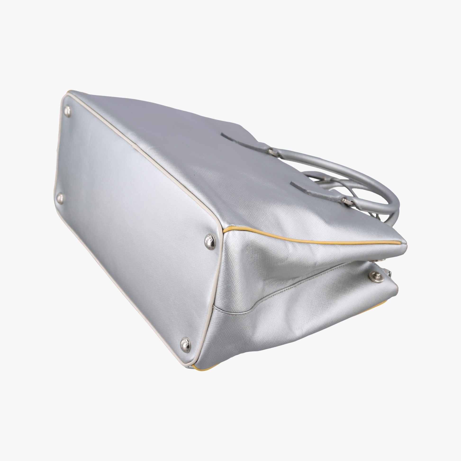 Galleria Silver SAFFIANO Leather BN1874 7 Sガレリア シルバー サフィアーノレザー BN1874 7 S