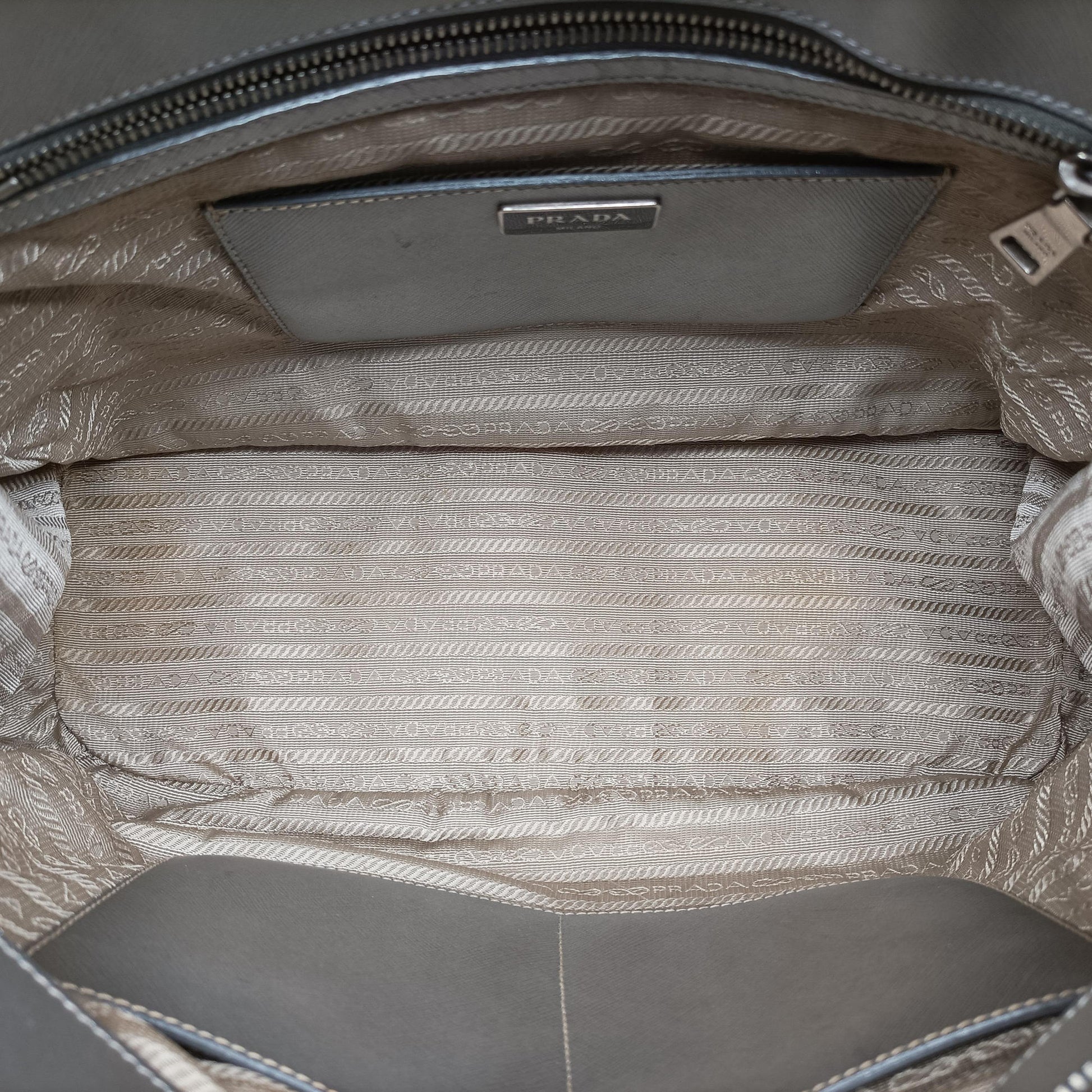 Galleria Silver SAFFIANO Leather BN1874 7 Sガレリア シルバー サフィアーノレザー BN1874 7 S
