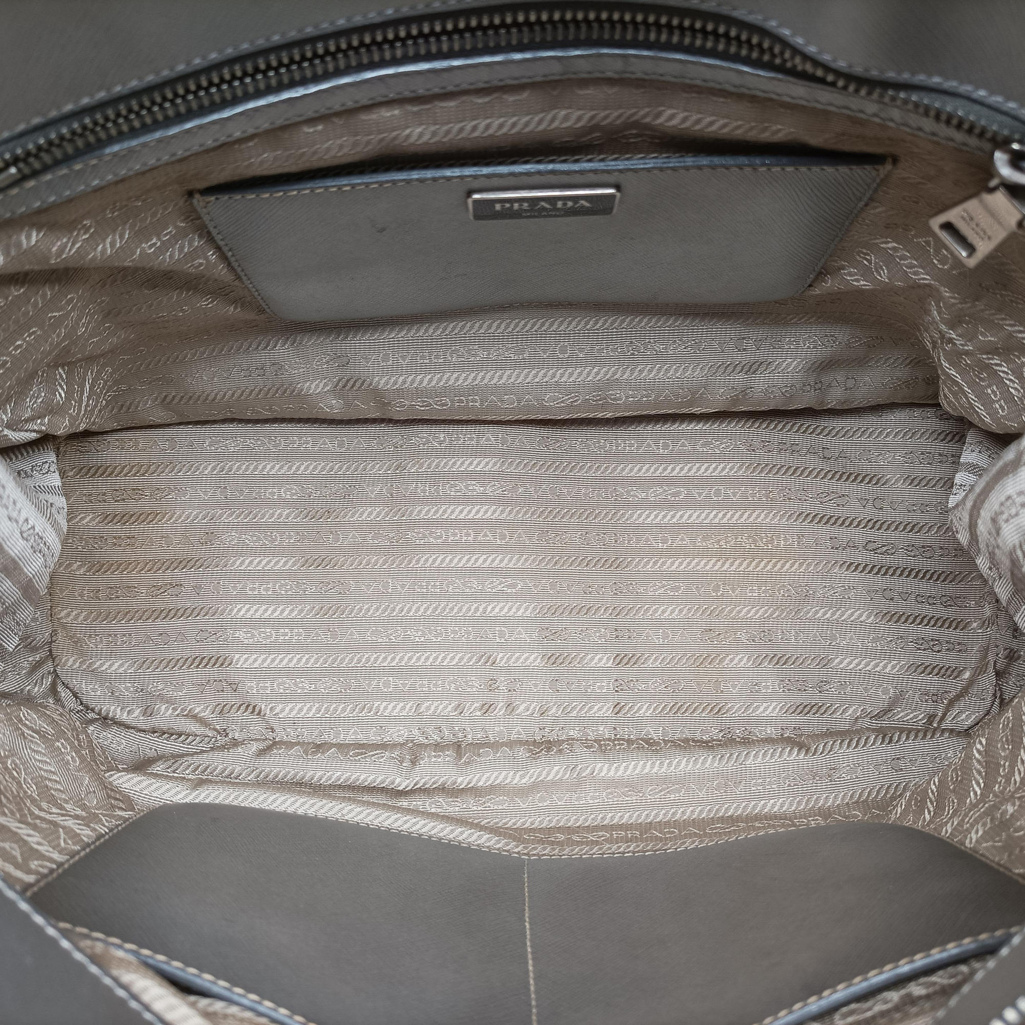 Galleria Silver SAFFIANO Leather BN1874 7 Sガレリア シルバー サフィアーノレザー BN1874 7 S