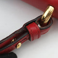 Sylvie Red×navy Leather 421882 A026260090シルヴィ レッド×ネイビー レザー 421882 A026260090