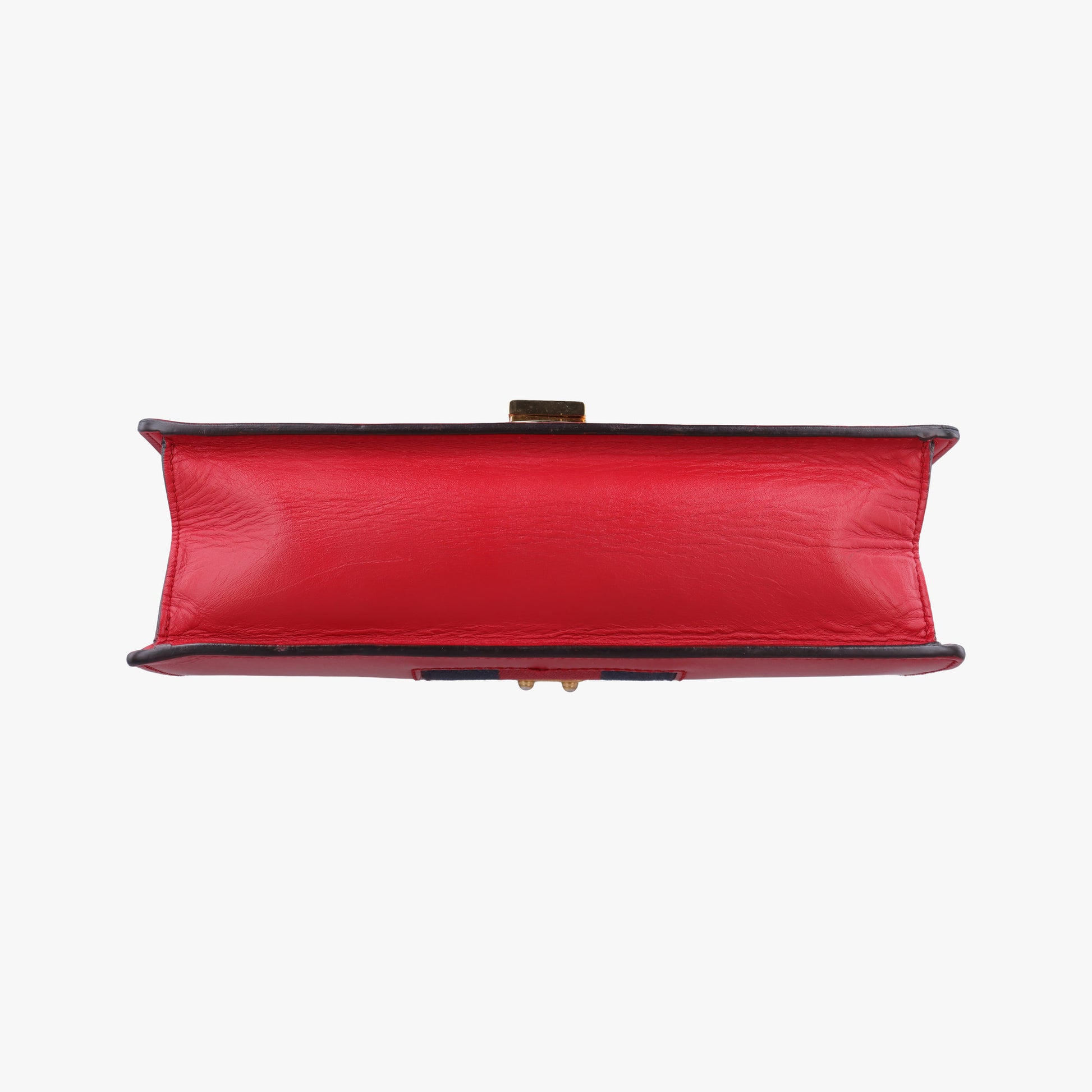 Sylvie Red×navy Leather 421882 A026260090シルヴィ レッド×ネイビー レザー 421882 A026260090