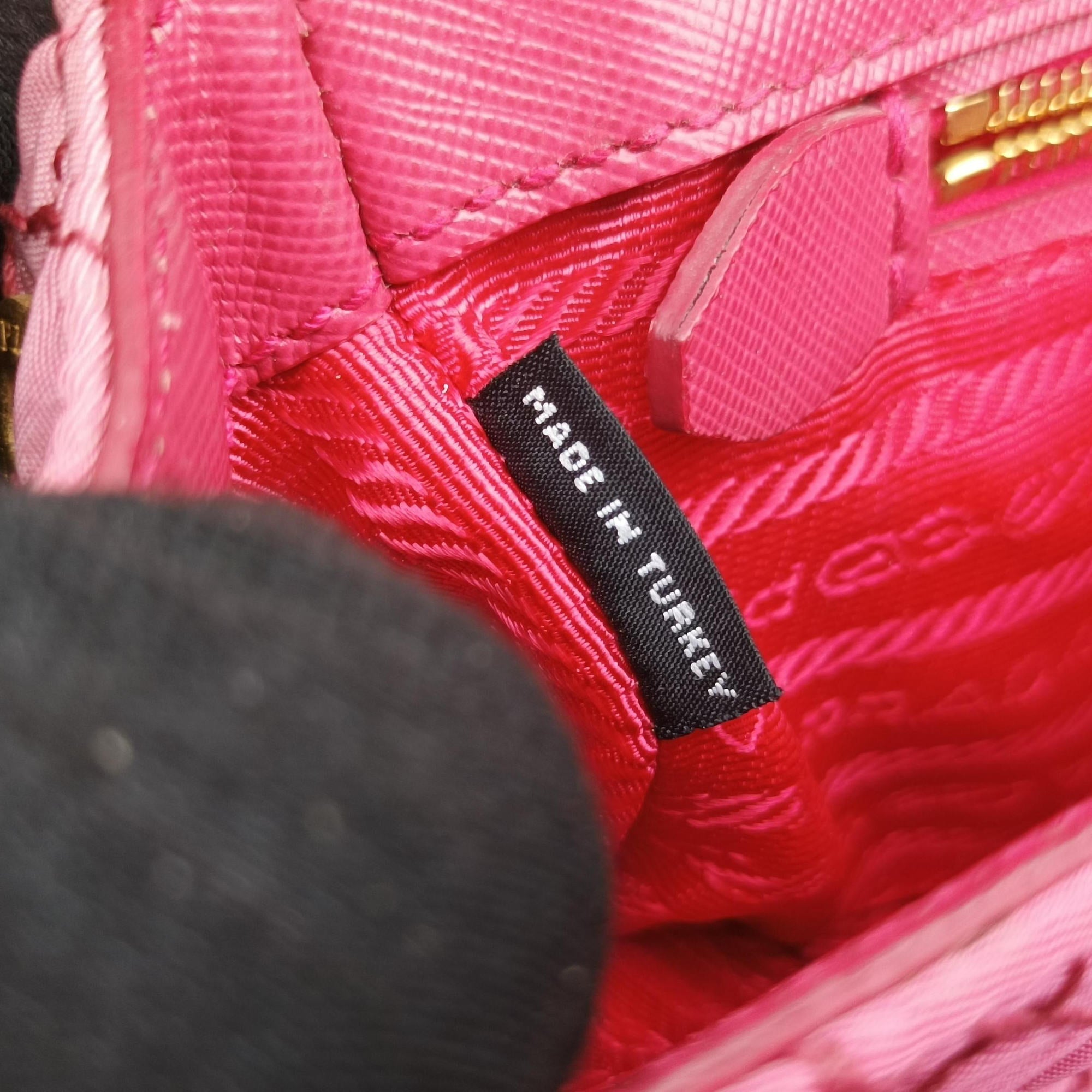 Chain Quilting Flap Pink nylon 194チェーン キルティング フラップ ピンク ナイロン 194