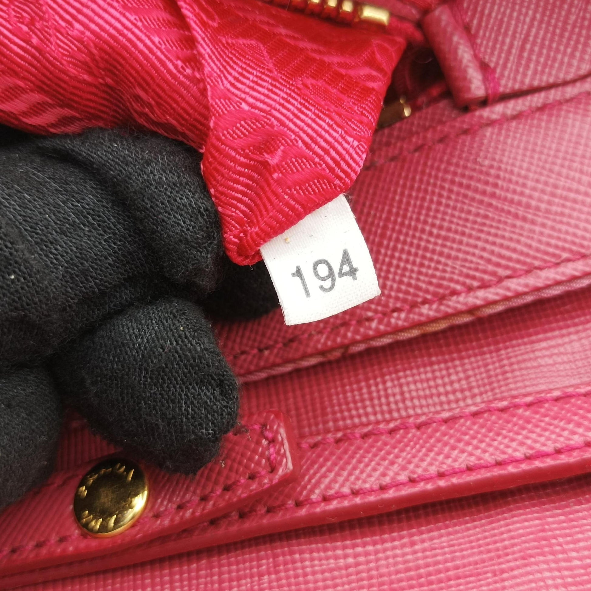 Chain Quilting Flap Pink nylon 194チェーン キルティング フラップ ピンク ナイロン 194