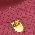 Chain Quilting Flap Pink nylon 194チェーン キルティング フラップ ピンク ナイロン 194
