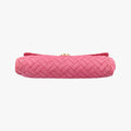 Chain Quilting Flap Pink nylon 194チェーン キルティング フラップ ピンク ナイロン 194