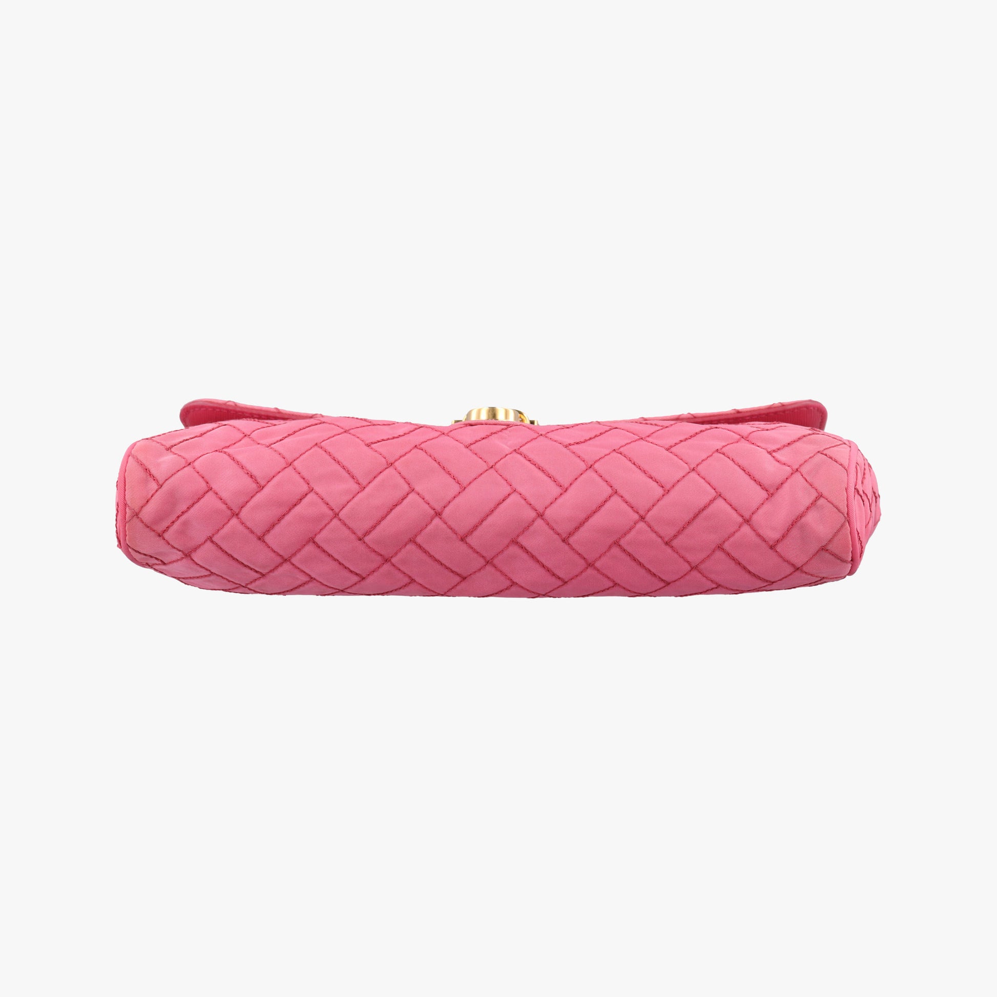 Chain Quilting Flap Pink nylon 194チェーン キルティング フラップ ピンク ナイロン 194