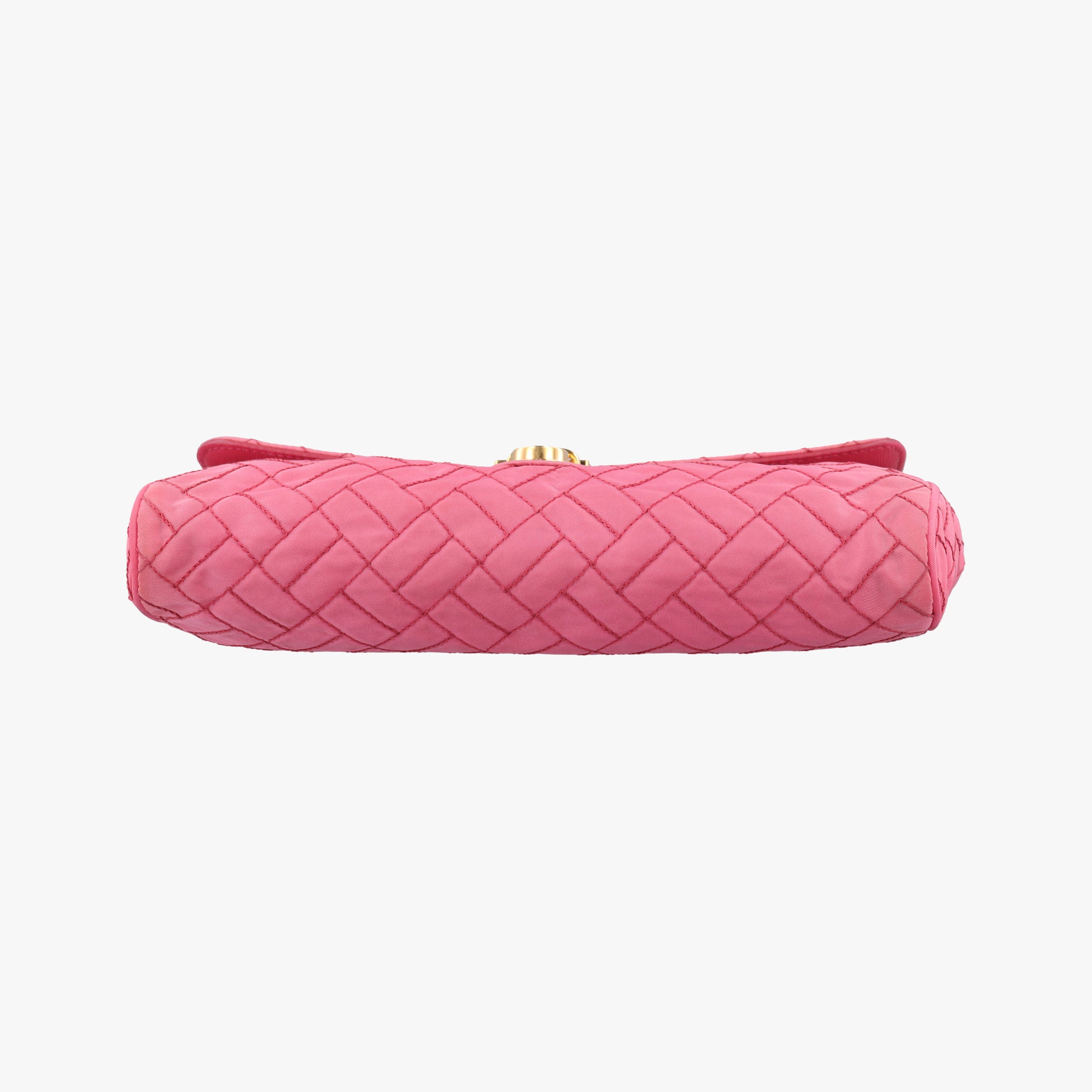 Chain Quilting Flap Pink nylon 194チェーン キルティング フラップ ピンク ナイロン 194